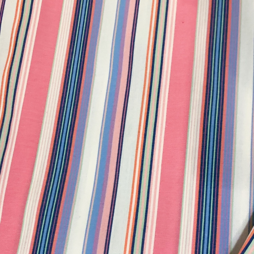Striped Spring Button Down Size 6 - image 5